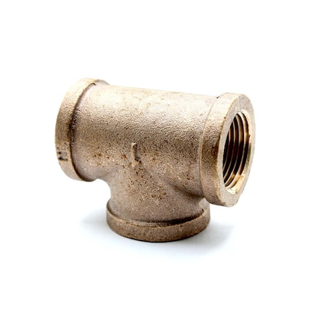 Thrifco Plumbing 1/8 Inch Brass Tee 5317062